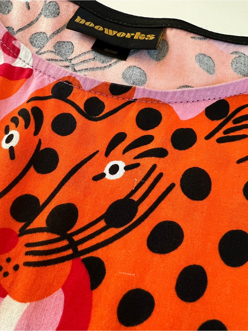 Nooworks Micotti Cat Print Naomi Dress - Picture 4 of 5